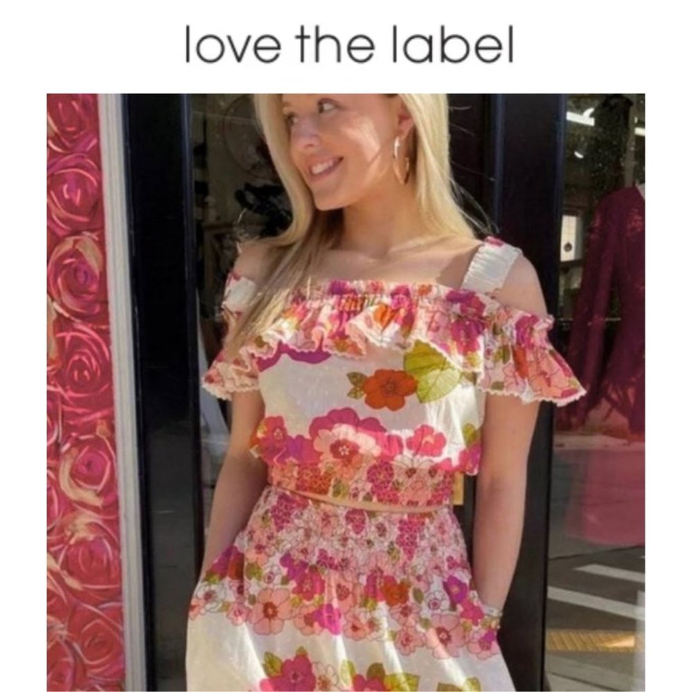 Love the Label Imogene Ruffle Top